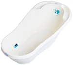 Фотография товара Ванночка Tega Baby Dog and Cat со сливом, желтый 92 см