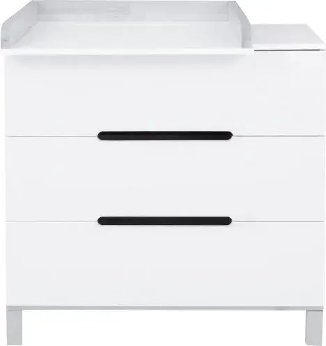 Комод Инди Няня, цвет белый