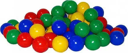 Шарики Кассон 7 см для бассейна 100 шт