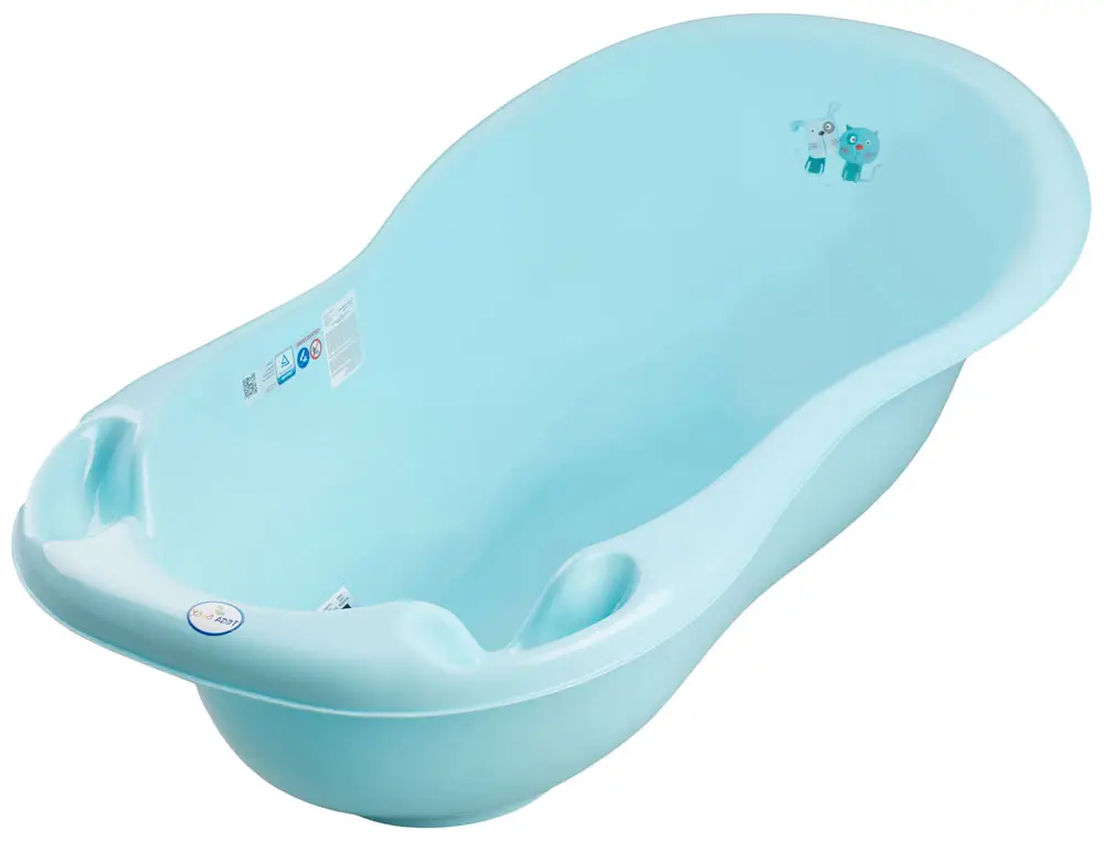 Ванночка Tega Baby Dog and Cat голубой 102 см
