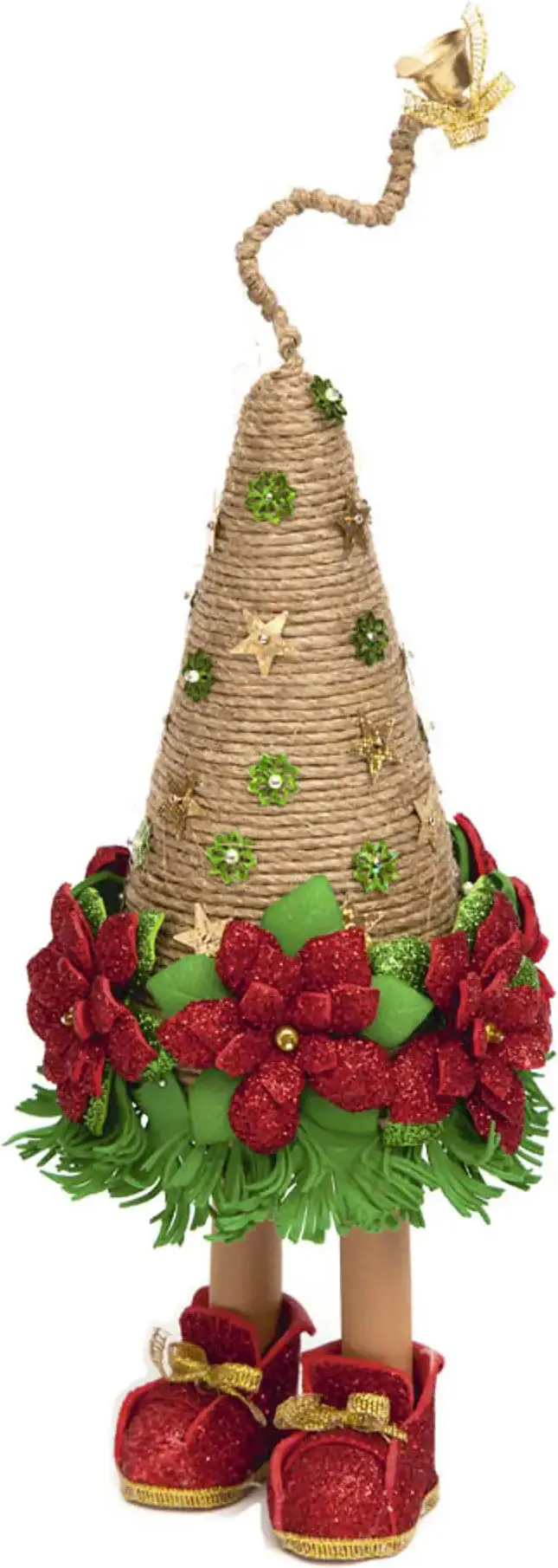 Набор для творчества Волшебная Мастерская Ёлочка с пуансеттией