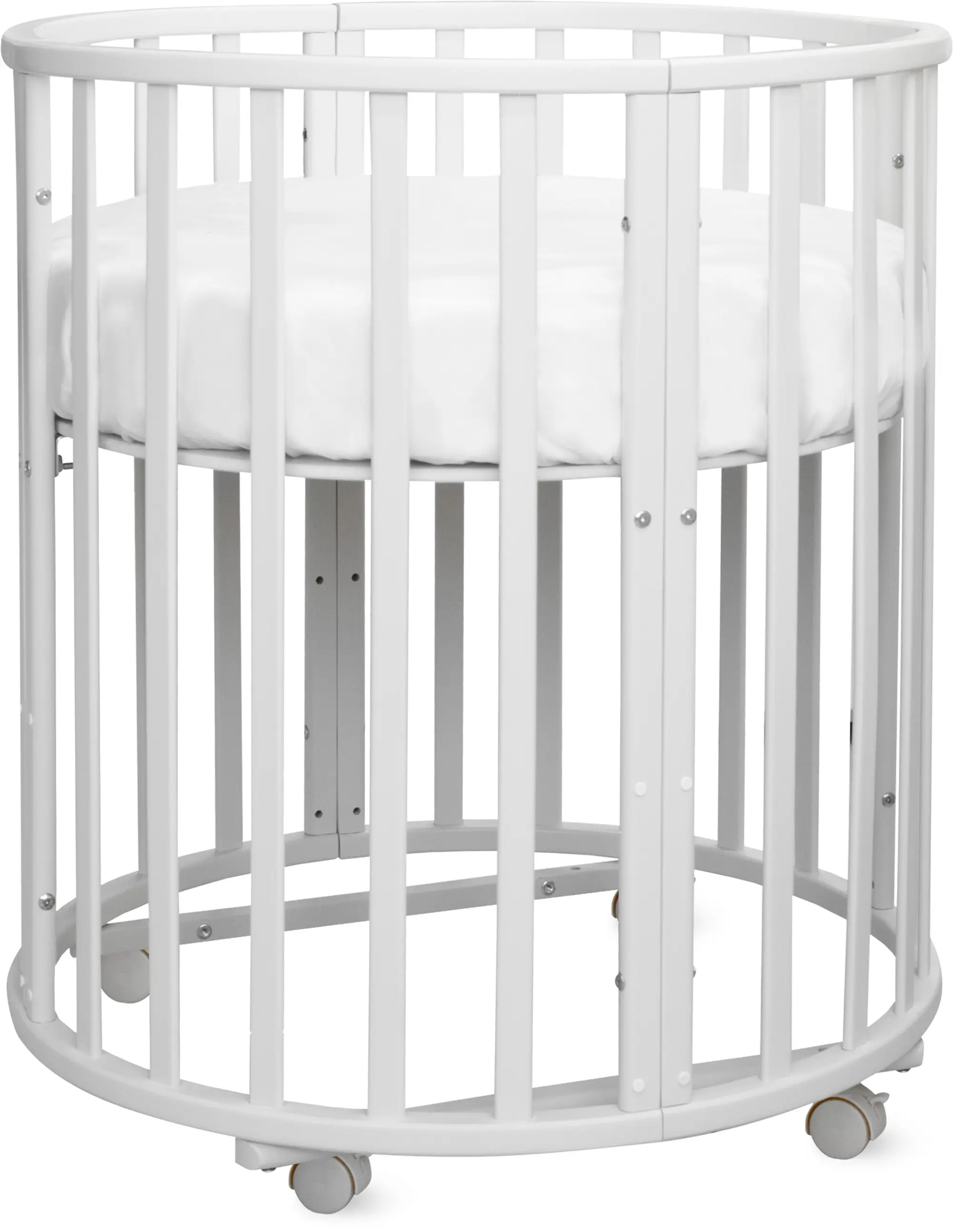 Кроватка Loona Rose, белая