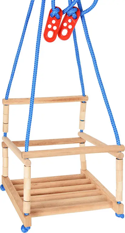 Качели подвесные деревянные ПК Лидер 50907