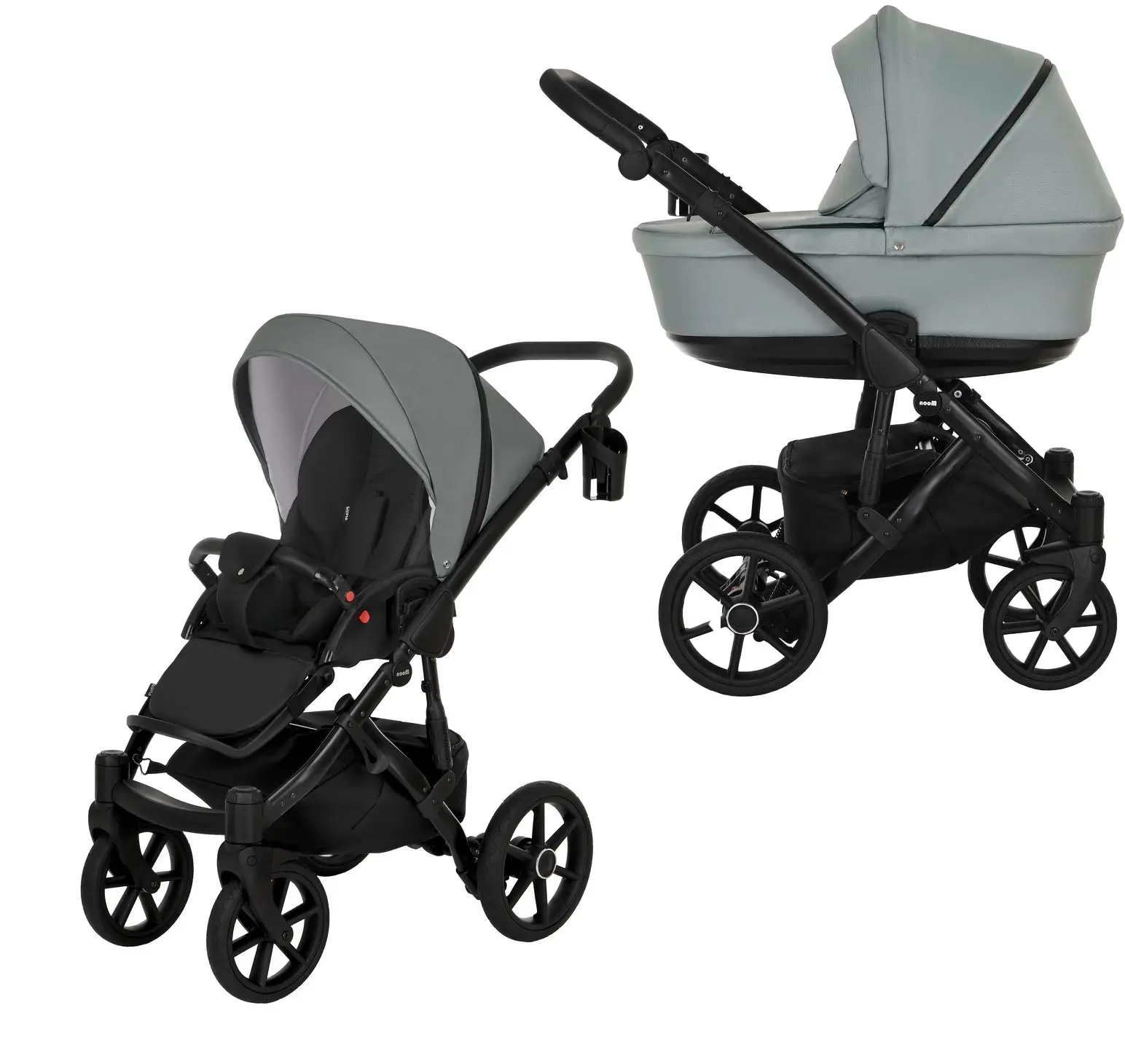 Коляска Pituso Moon (2 в 1) Light Mint