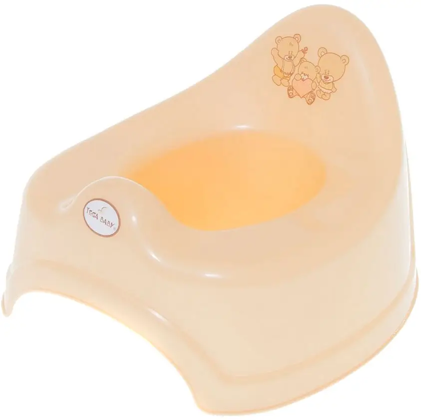 Горшок туалетный Tega Baby со звуковыми эффектами Teddy бежевый