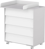 Фотография товара Комод Incanto Cambridge 800/4, серый, белый