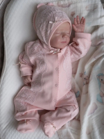 Фотография товара Комплект 2 предмета Наследник Выжанова интерлок однотонный розовый 56