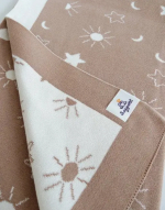 Фотография товара Плед Небесный Lappetti, вязаный, кофейный