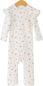 Фотография товара Комбинезон, цветочки на молоке, лапша, р. 86, К287/12-К 
