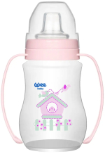 Фотография товара Поильник-непроливайка WeeBaby с ручками 250 мл