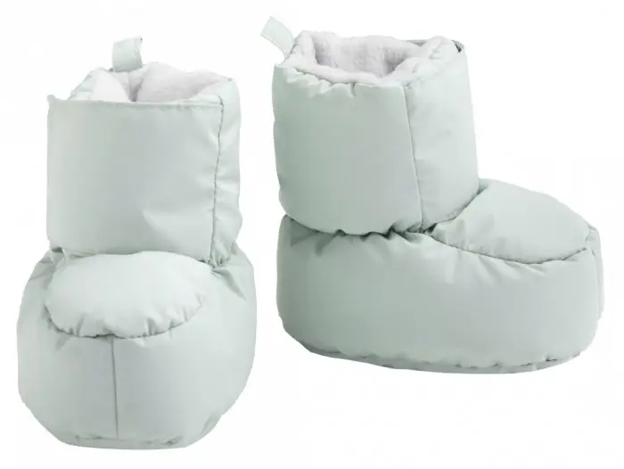 Пинетки детские зимние Mansita Lunna фисташковый 16-17