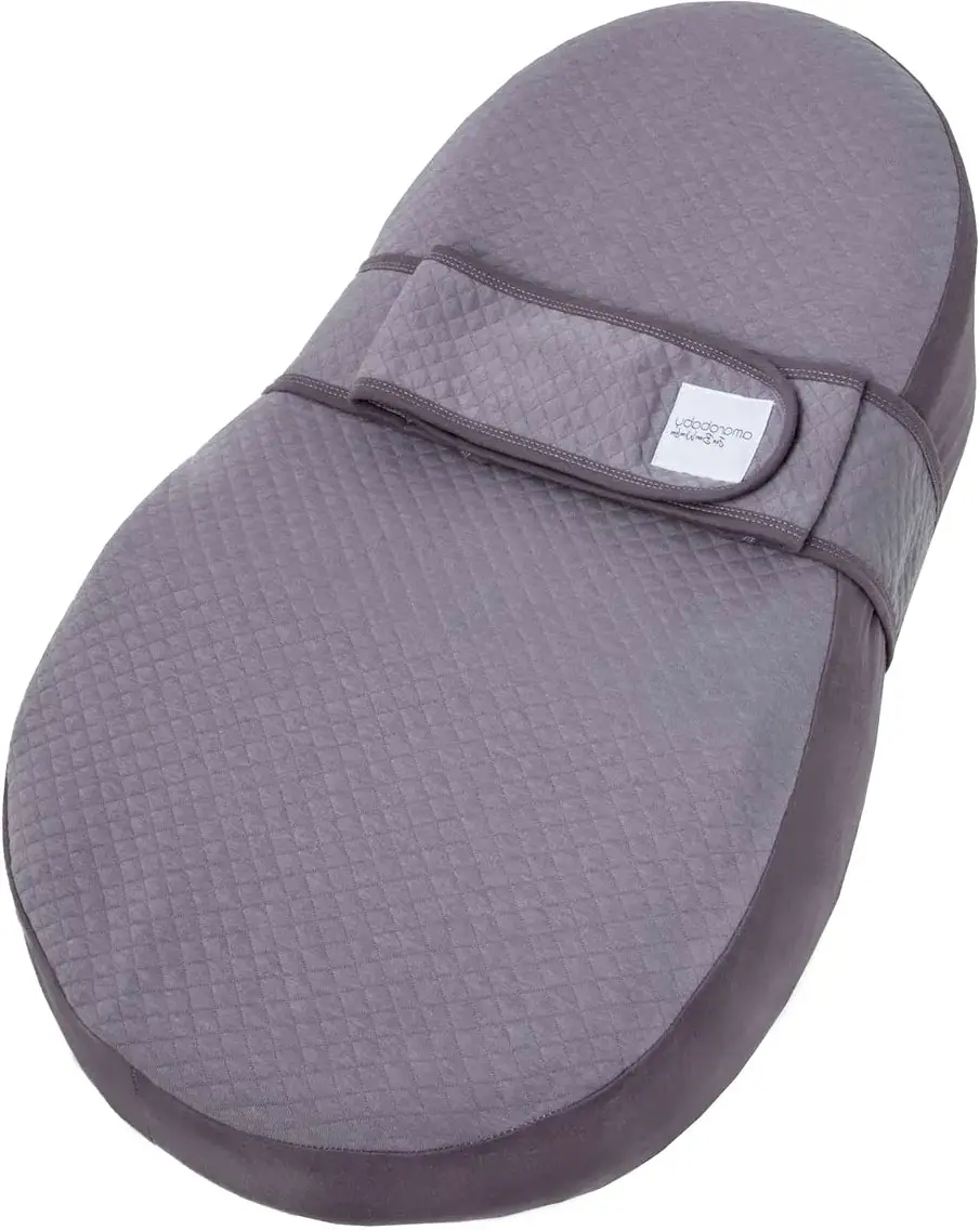Матрас-кокон AmaroBaby для позиционирования с эффектом памяти, Premium Form Sky, серый