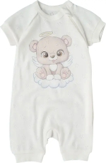 Фотография товара Песочник на молнии Мишка Ангел, крем, р. 86