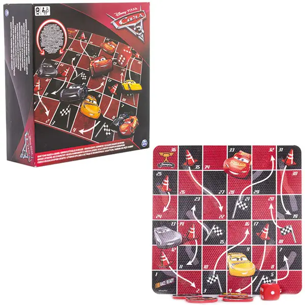 Настольная игра Spin Master Канаты и лестницы Disney Тачки