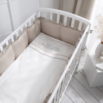 Фотография товара Комплект постельных принадлежностей Perina Toys Sateen Collection Песочный