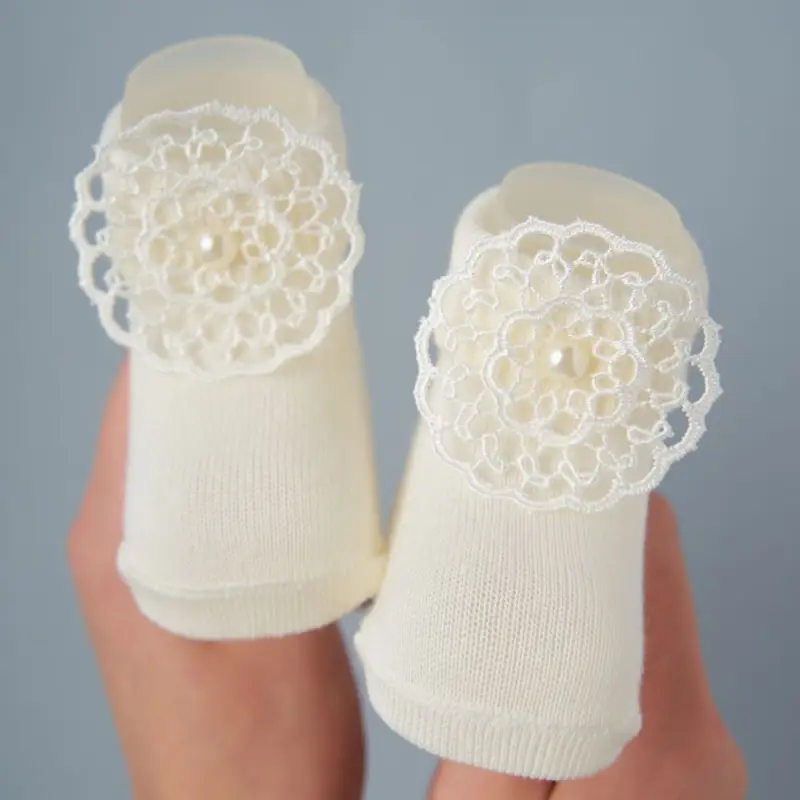 Носочки трикотажные Little Star Купонье крем 6-12 месяцев