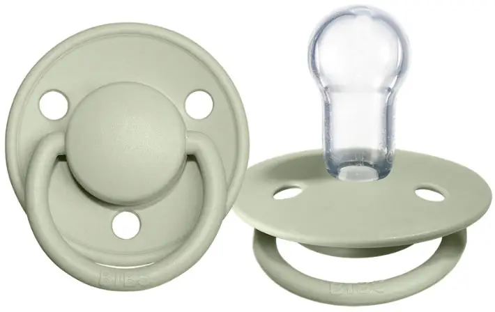 Пустышка Bibs De Lux Silicone Sage 0+ месяцев