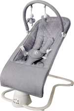 Фотография товара Электронные качели детские Amarobaby Happy Swing, серый