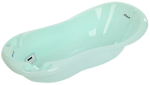 Фотография товара Ванночка для купания Pituso Ronda слив, термометр, мятный 101 см