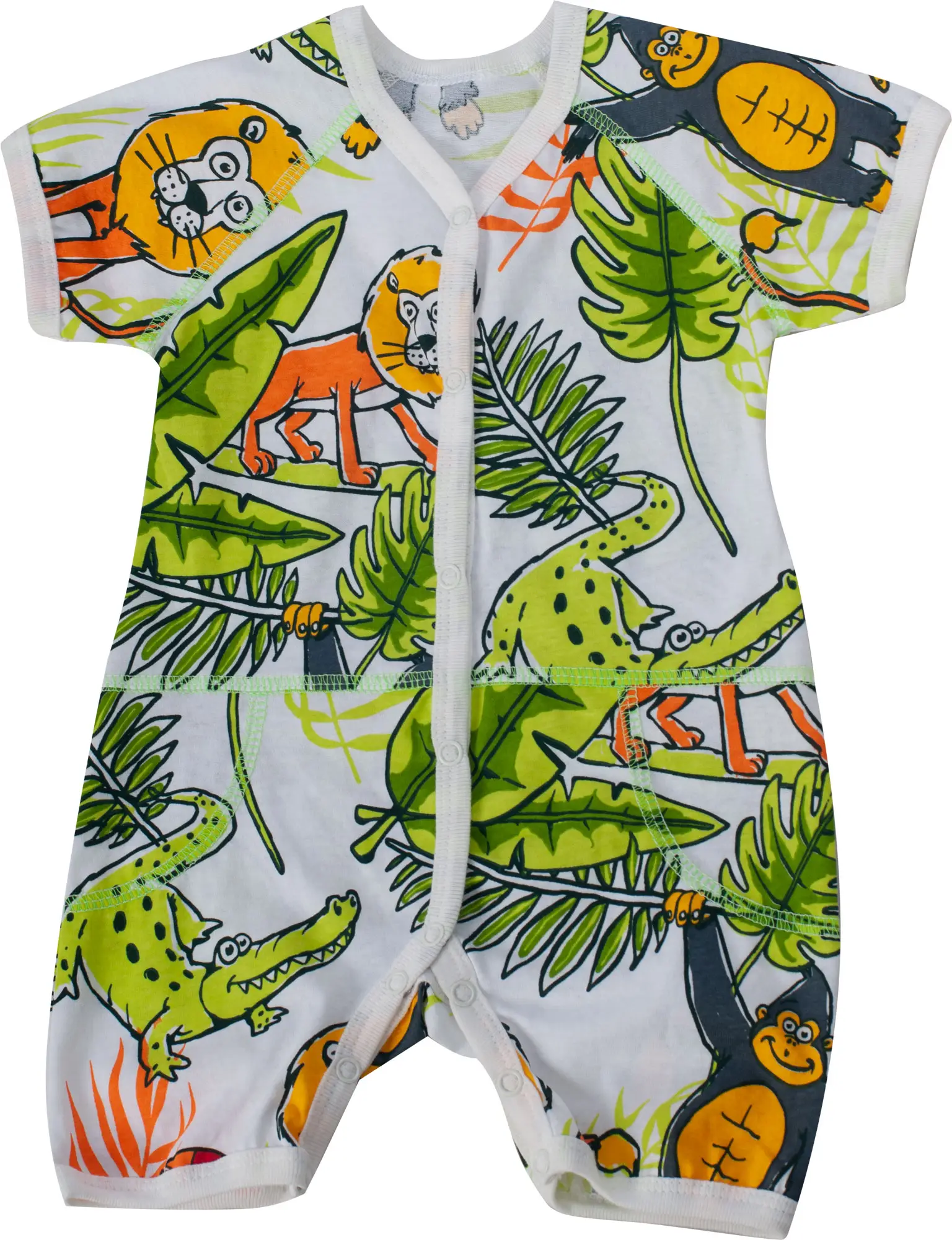 полукомбинезон с принтом звери Little BIG Star, львы размер 44-68, арт. 840169