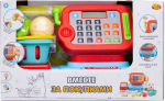Фотография товара ABtoys Помогаю Маме. Касса "Вместе за покупками", с продуктовой лентой, в наборе с аксессуарами, звуковые и  световые эффекты