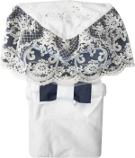 Фотография товара Конверт-одеяло на выписку Fleole Графит