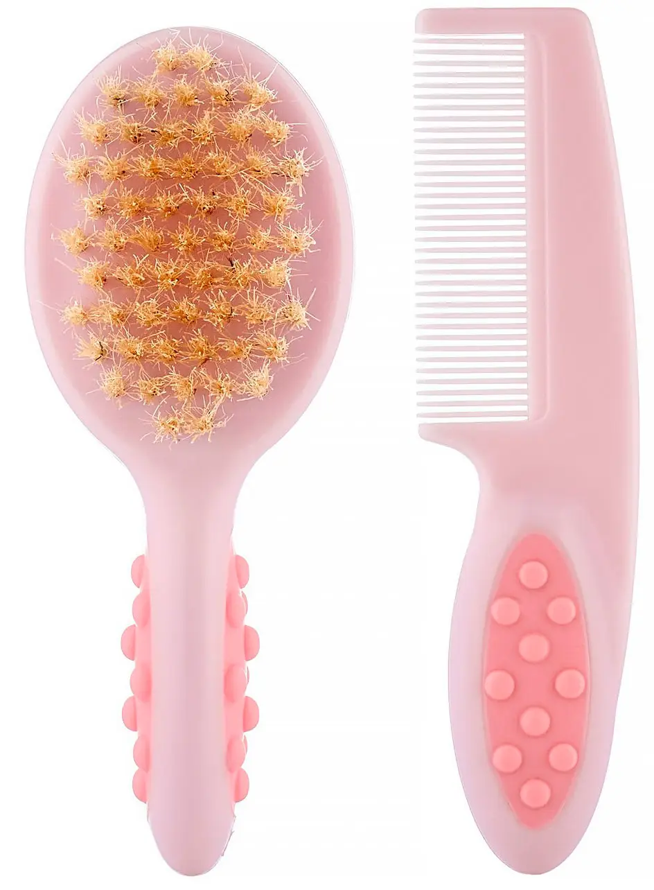 Щеточка детская с расческой ROXY KIDS розовый