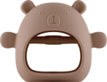 Фотография товара Силиконовый прорезыватель на руку Roxy Kids Мишка, карамельный, арт. RST-003-C