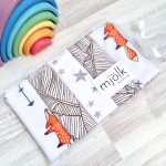 Набор платочков-слюнявчиков Mjolk  Лисички