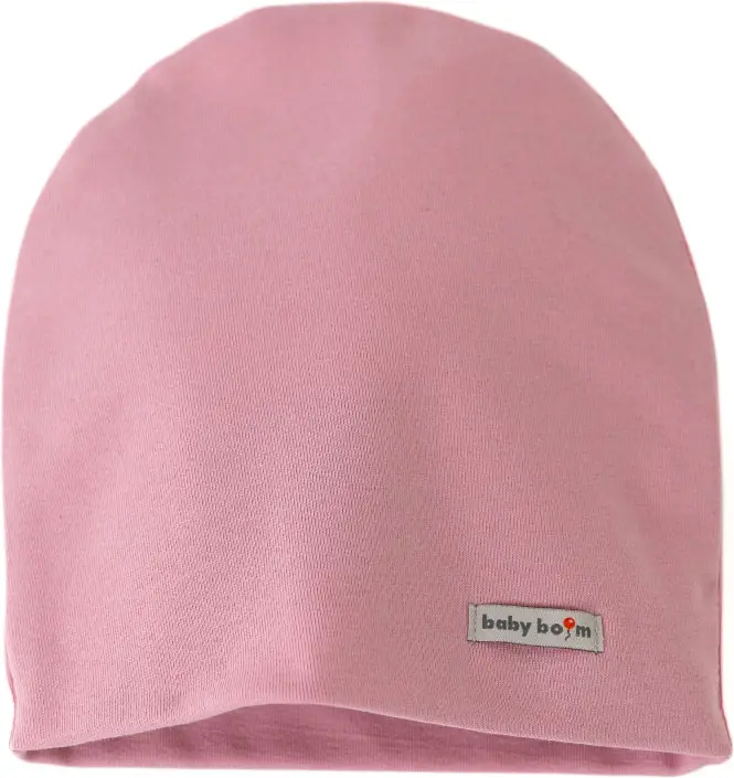 Шапочка Baby boom рибана с начесом пудра 48