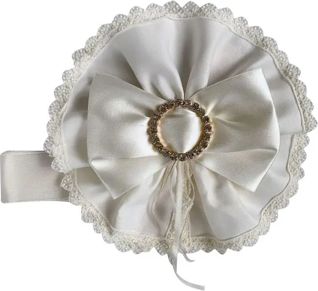 Лента на выписку Little Star Брошь Straz