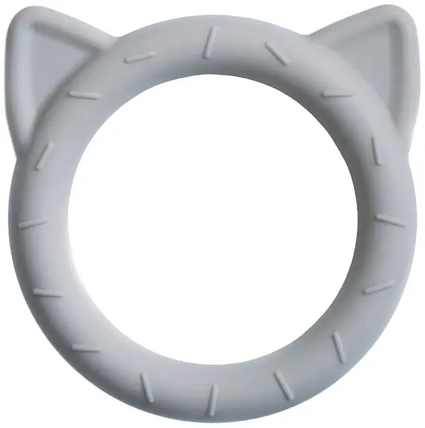 Силиконовый прорезыватель Mushie Cat Stone