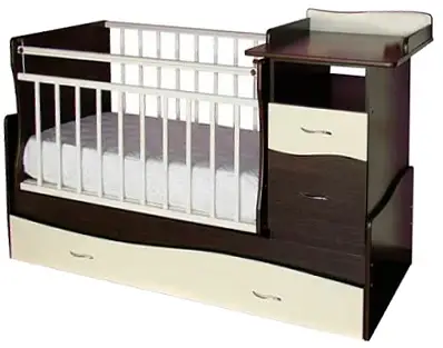 Кровать-трансформер Островок уюта Чунга-чанга венге-ваниль