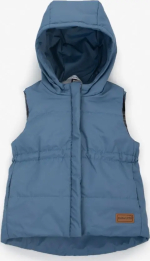 Фотография товара Безрукавка KiDi kids детская утепленная "Жилет Кантри", деним, р.22