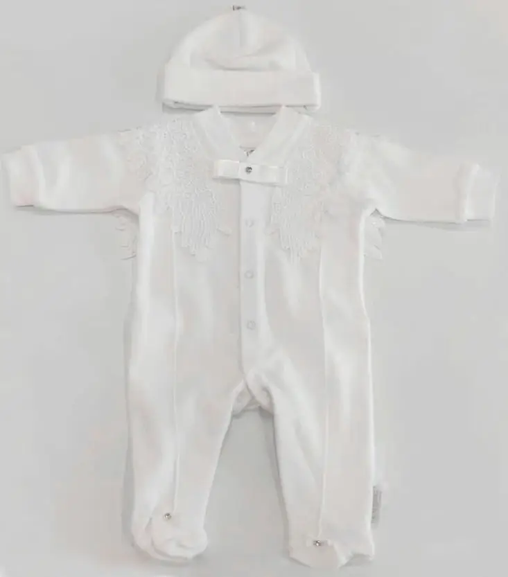 Комплект 2 предмета Наследник Выжанова Ангел интерлок однотонный экрю 56-36