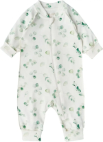 Фотография товара Комбинезон Little Star Веточки интерлок, крем 80