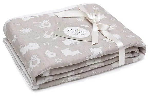 Плед детский Perina Зверюшки песочные