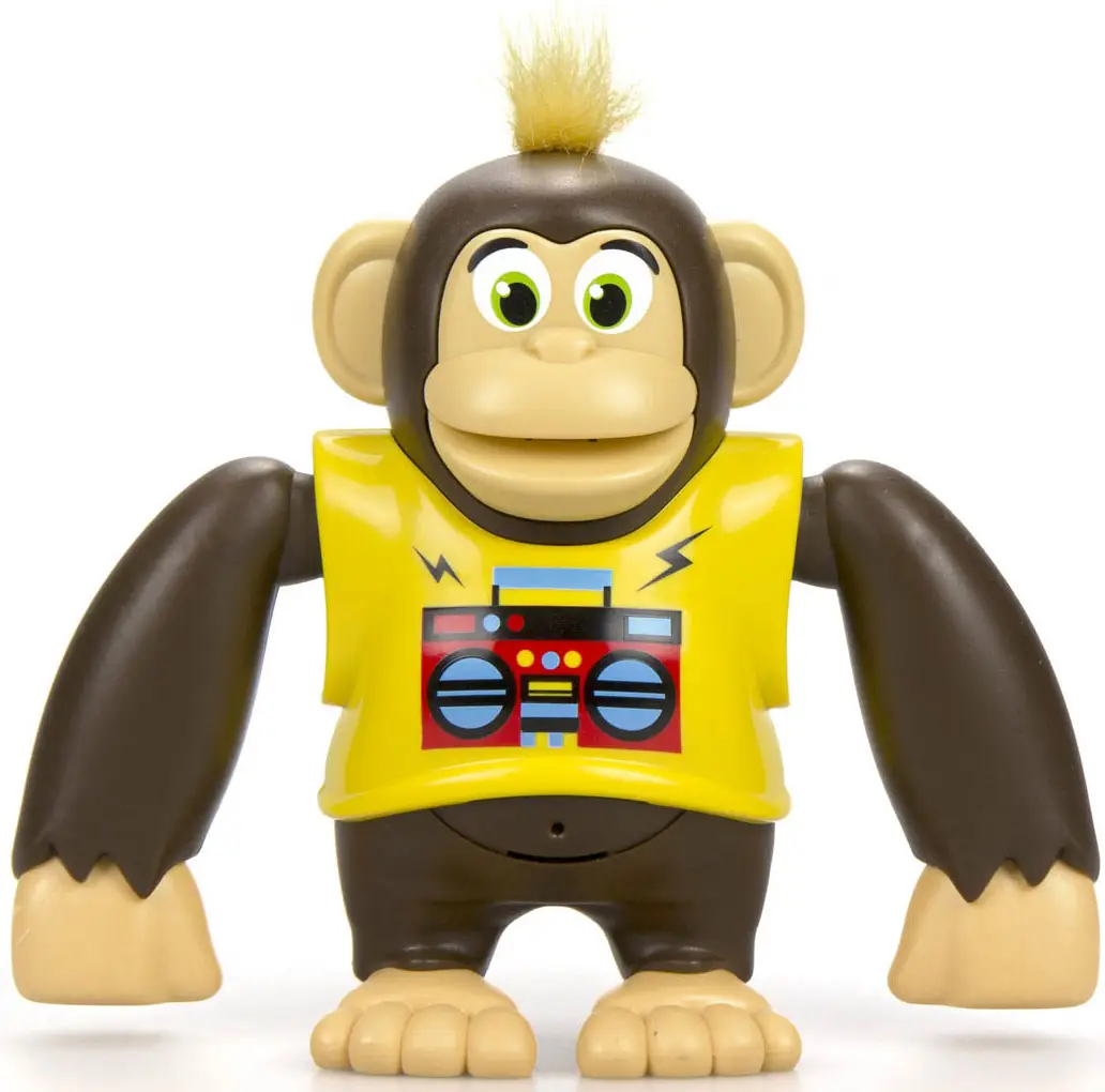 Робот Обезьяна Чимпи желтая