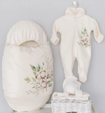 Фотография товара Комплект на выписку 5 предметов "Акварель. Хлопок" KiDi kids, демисезоный, р.16