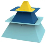 Фотография товара Формочки для 3-уровневых пирамид из песка и снега Quut Pira