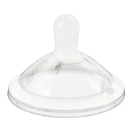 Фотография товара Соска силиконовая быстрый поток с флексорами Chicco Natural Feeling 6m+ 2 штуки