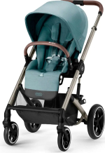 Детская коляска Cybex Balios S Lux TPE Sky Blue с дождевиком