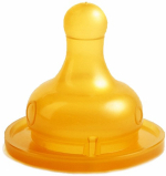 Фотография товара Латексная соска для бутылочки BIBS, 2 шт. - медленный поток