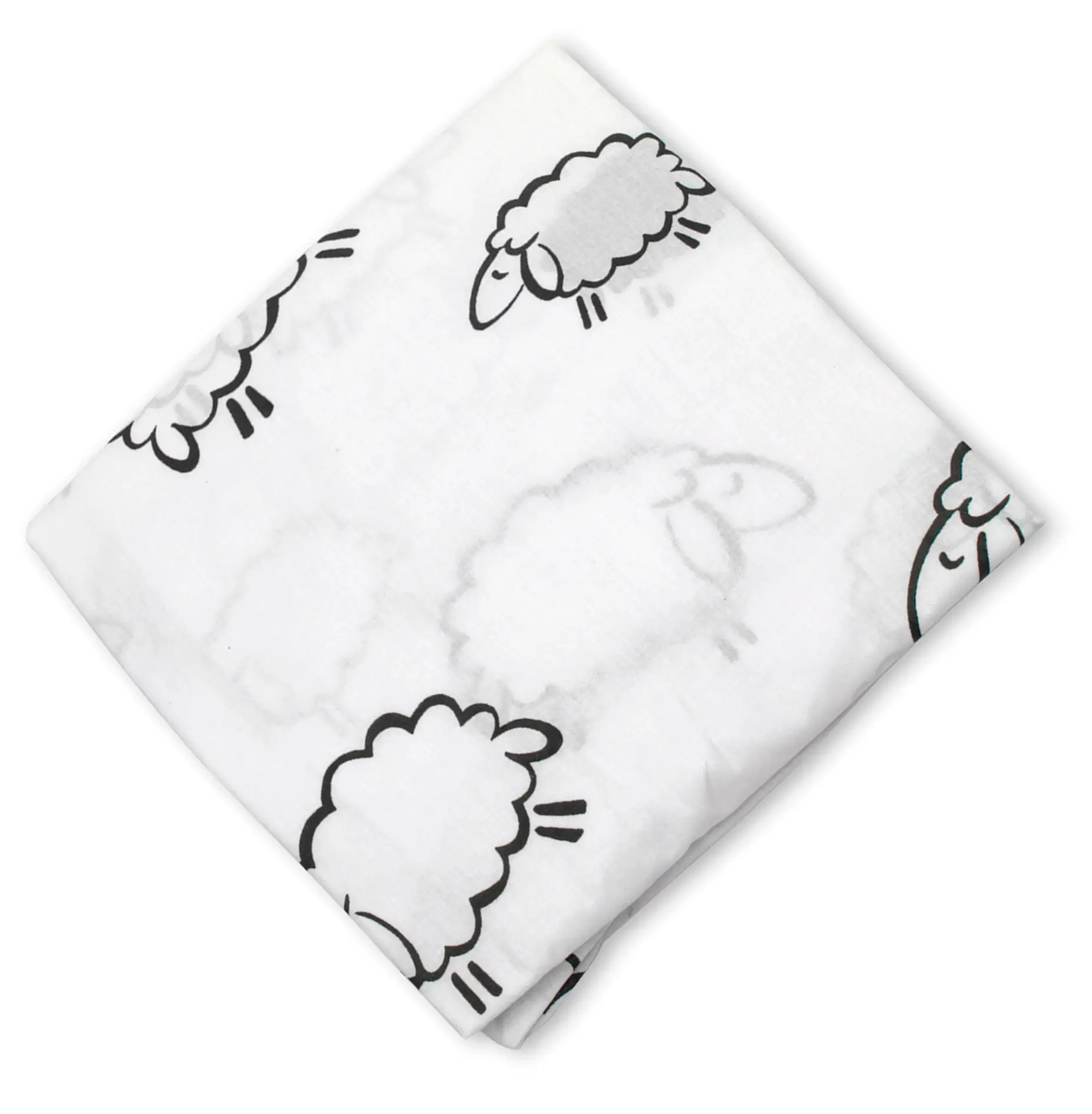 Пододеяльник на молнии AmaroBaby Овечки 147х112 см