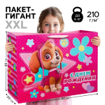 Фотография товара Пакет подарочный С днем рождения, 61х46х20 см, 2822227