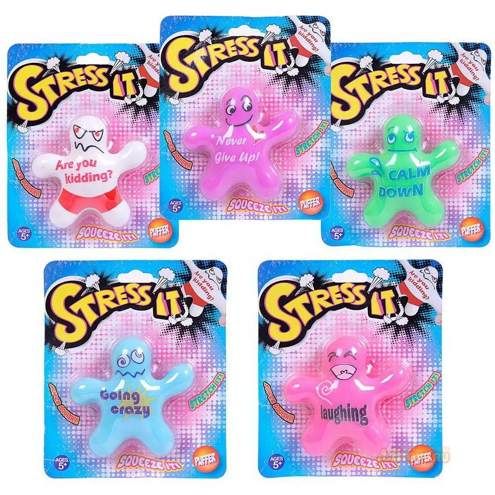 Игрушка-антистресс ABtoys Тянучка Забавные человечки 9 см в ассортименте