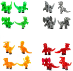 Фотография товара Игровой набор Zing Stikbot Дино TST622DN в ассортименте