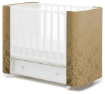 Фотография товара Кровать-маятник Островок уюта Милана Белиссимо карамель, белый