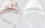Чепчик Happy Baby набор 2 шт, milky&pink, р.37 Чепчик Happy Baby набор 2 шт, milky&pink, р.37