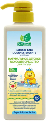 Фотография товара Средство для мытья посуды, овощей и фруктов Dr.Tuttelle, 600 мл, арт. DT025